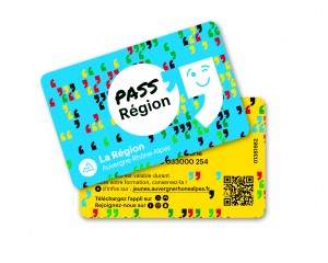 Pass' Région recto et verso